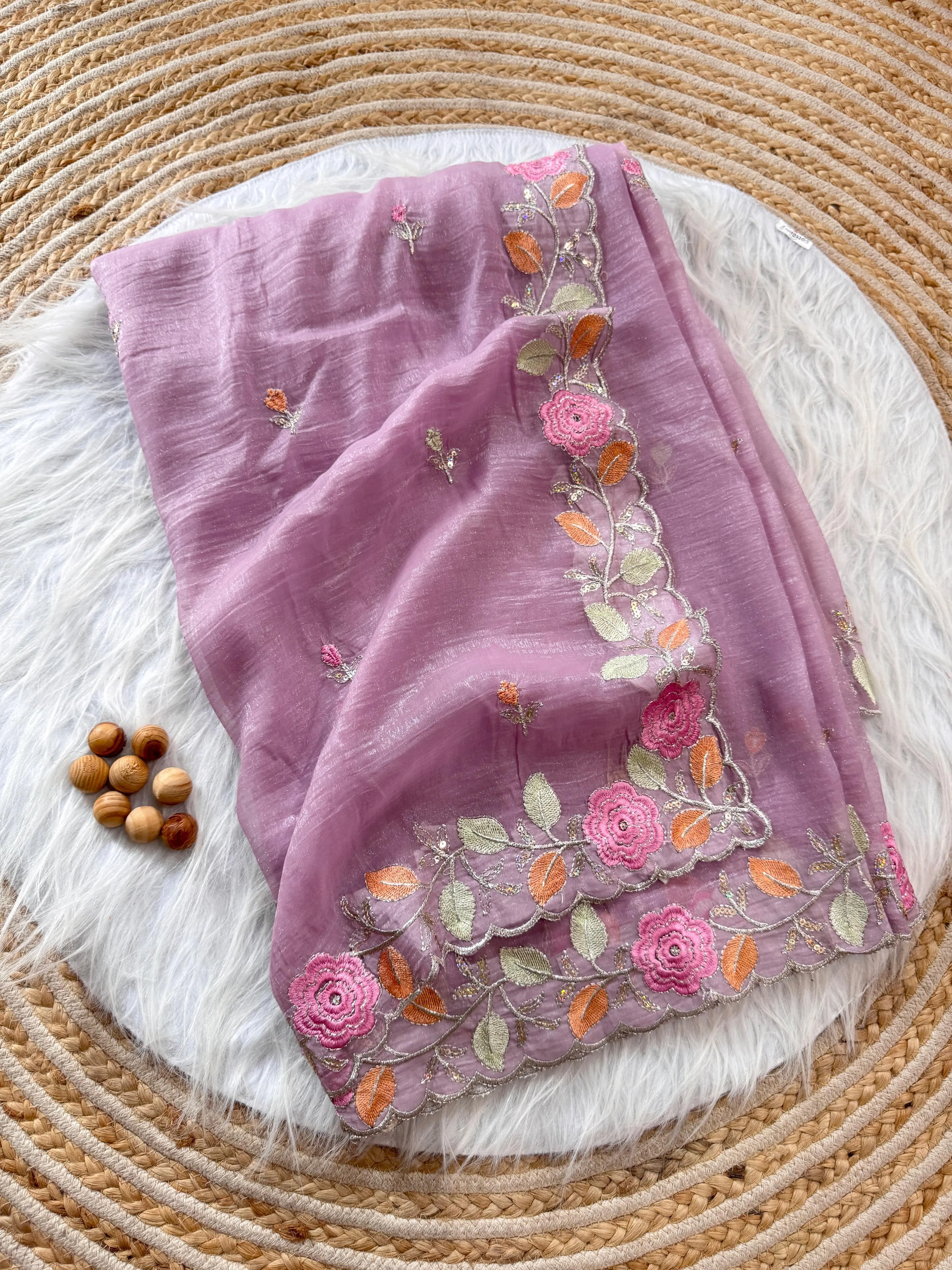 Dual Tone Silk Saree - Image 13 in Surat